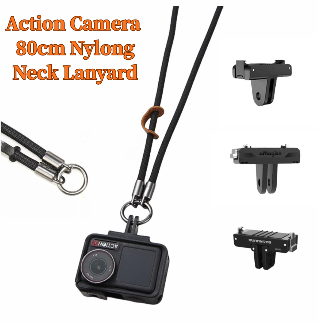 Insta360 Camera Go 3 - Cordino da Collo in Nylon Resistente