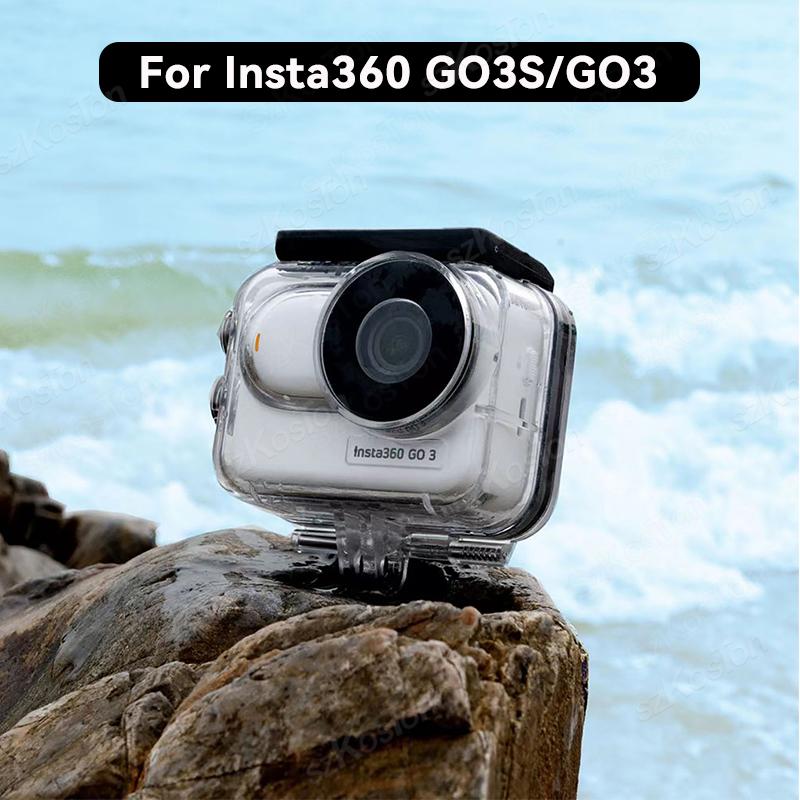 Insta360 Camera Go 3 - Custodia impermeabile 60M per Insta 360